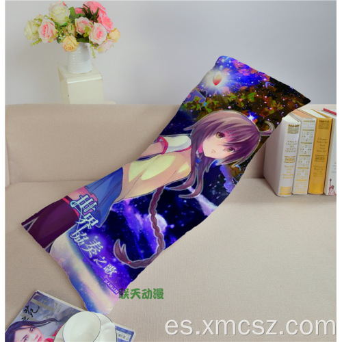 Almohada de cuerpo largo Anime personalizada